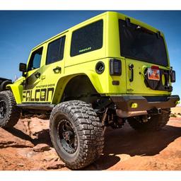 Bakre höger nitro-stötdämpare TeraFlex Falcon Series SP2 3.1 Piggyback höjning 3-4,5 tum för Jeep Wrangler JK 4-dörrars 2007-2018 - 4