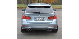 Avgassystem BMW F32/F33/F36 på bil