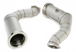 TA Technix downpipe med värmesköld Audi 4.0l V8