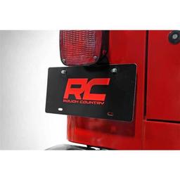 Adapter för registreringsskylt Rough Country Jeep Wrangler TJ 1997-2006; Jeep Wrangler LJ 2004-2006 - 2