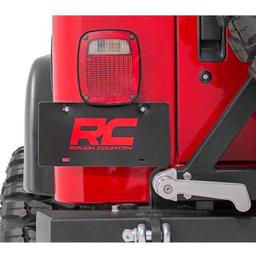 Adapter för registreringsskylt Rough Country Jeep Wrangler TJ 1997-2006; Jeep Wrangler LJ 2004-2006 - 3