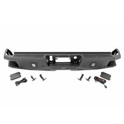 Bakre stötfångare i stål med LED-belysning Rough Country Chevrolet Silverado 1500 2019-2024, Chevrolet Silverado 1500 2025-nu