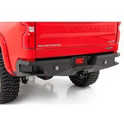 Bakre stötfångare i stål med LED-belysning Rough Country Chevrolet Silverado 1500 2019-2024, Chevrolet Silverado 1500 2025-nu - 4