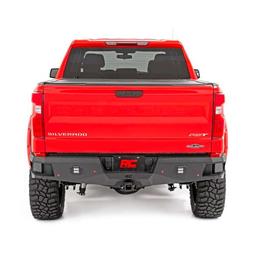 Bakre stötfångare i stål med LED-belysning Rough Country Chevrolet Silverado 1500 2019-2024, Chevrolet Silverado 1500 2025-nu - 6