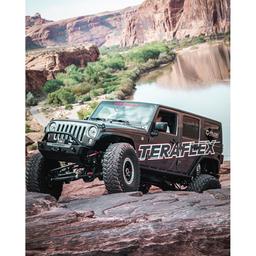 Främre Dual-Rate pneumatisk krängningshämmare TeraFlex för Jeep Wrangler JL 2-dörrars 2018- och Jeep Wrangler JL 4-dörrars 2018- m.fl. - 3
