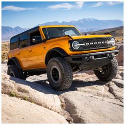 Främre Dual-Rate pneumatisk krängningshämmare TeraFlex för Ford New Bronco 2-dörrars 2021- och Ford New Bronco 4-dörrars 2021- - 2