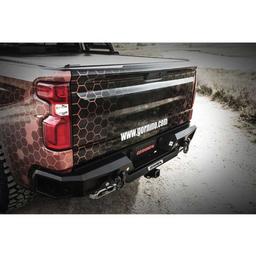 Bakre stötfångare Go Rhino BR20.5 Chevrolet Silverado 1500 2019-2024, Chevrolet Silverado 1500 2025-nu - 8