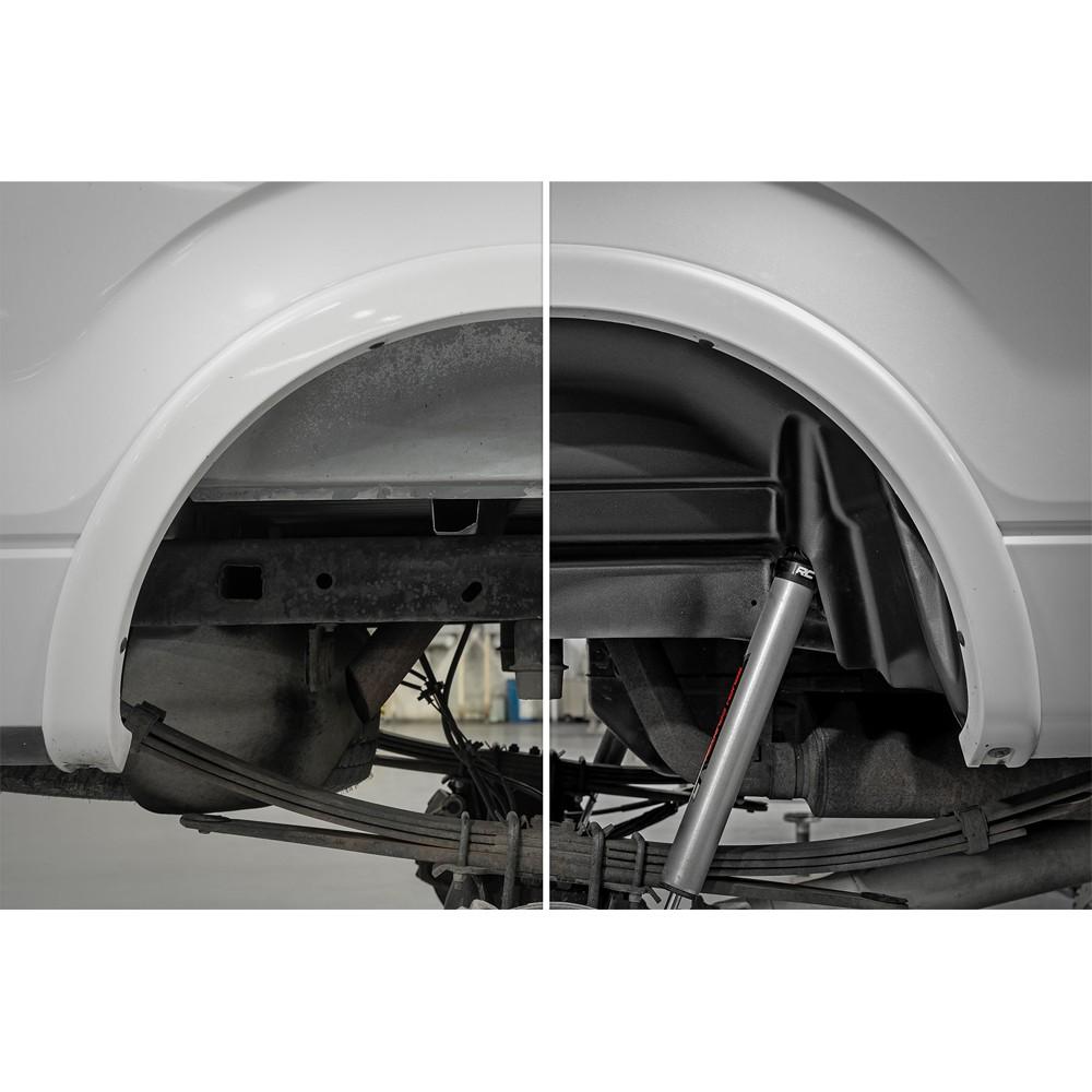 Bakre wheel well inner liners Rough Country Ford F150 2004-2008, Ford F150 2009-2014