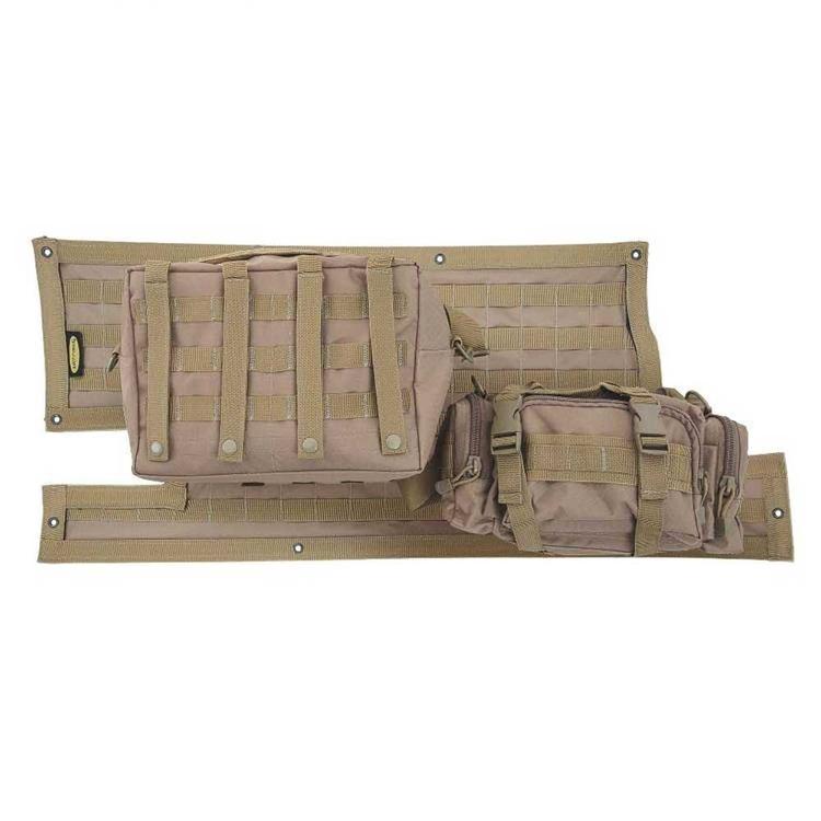 Bakluckeskydd coyote tan G.E.A.R. SMITTYBILT Wrangler TJ 1997-2006