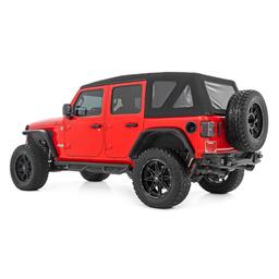 Sidesteps svart Rough Country - 2