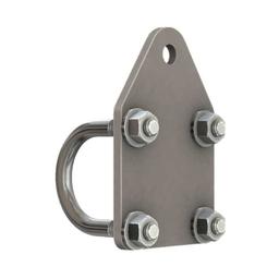 Flat steering stabilizer Styrstag bracket 1-1/2" universal