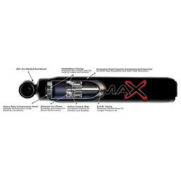 Bakre hydraulisk stötdämpare Skyjacker Black Max höjning 0 tum för Ford F150 2004-2008 och Ford F150 2009-2014 m.fl. - 8