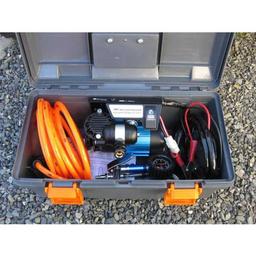 Portabel luftkompressor med enkel motor CKMP12 12V universal - 2