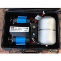 Portabel luftkompressor med dubbla motorer CKMTP12 12V universal - 2