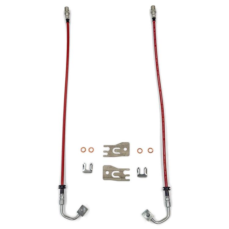 Bak HD bromsledningar sats 24" Clayton höjning 0-5" 392, 4xe, XR