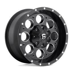 Fälg D525 REVOLVER Matte Black Milled 17x9 ET1