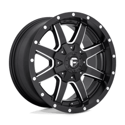 Fälg D538 Maverick Matte Black Milled 17x8.5 ET25