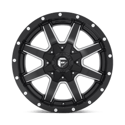 Fälg D538 MAVERICK Matte Black Milled 18x9 ET1 - 2
