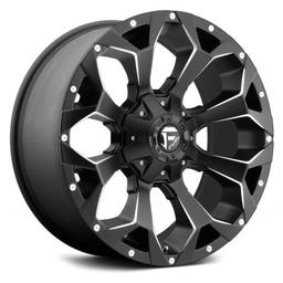 Fälg D546 Assault Matte Black Milled 17x8.5 ET25