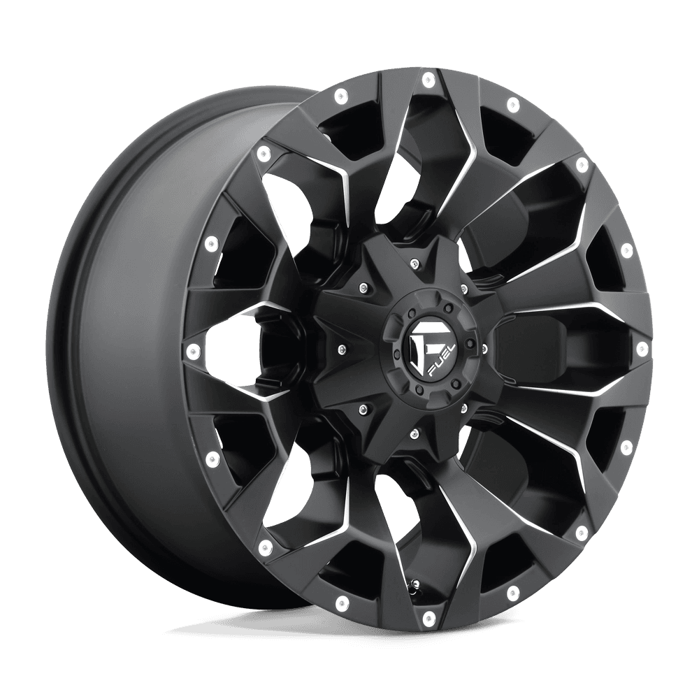 Fälg D546 ASSAULT Matte Black Milled 18x9 ET-13