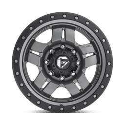 Fälg D558 Anza Matte GUN Metal Black Bead Ring 17x8.5 ET6 - 3