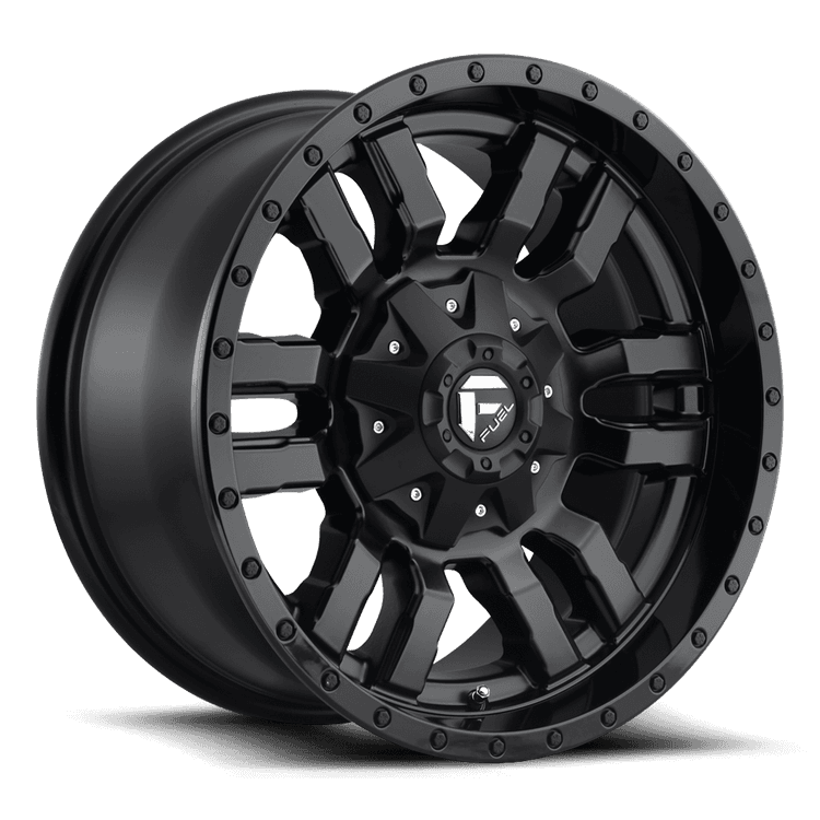 Fälg D596 Sledge Matte Black Gloss Black LIP 18x8 ET35