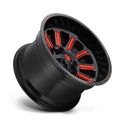 Fälg D621 HARDLINE Gloss Black W/ Red Tint 20x10.0 ET-18 - 3