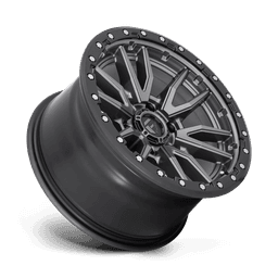 Fälg D680 Rebel Matte GUN Metal Black Bead Ring 18x9 ET20 - 2