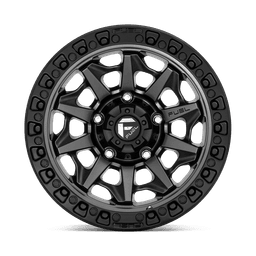 Fälg D716 COVERT Matte Gun Metal Black Bead Ring 17x8.5 ET14 - 2