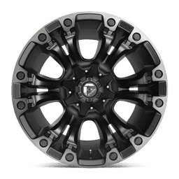 Fälg D851 VAPOR Matte Black Gray Tint 18x9.0 ET-12 - 3