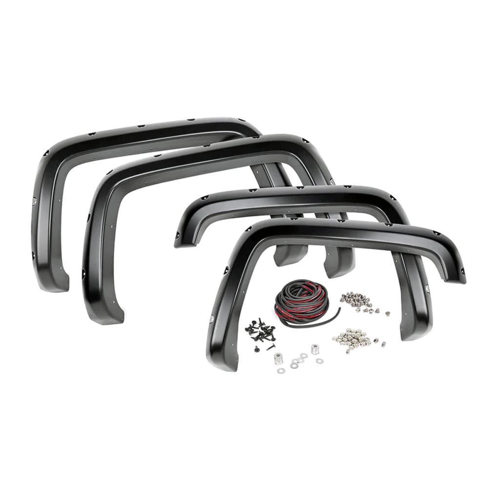 Främre och bakre skärmbreddare Rough Country Pocket Chevrolet Silverado 1500 2014-2019; Chevrolet Silverado 2500 2015-2019