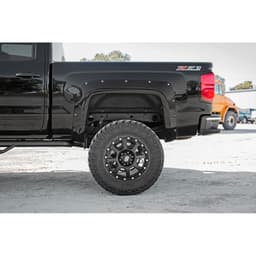 Främre och bakre skärmbreddare Rough Country Pocket Chevrolet Silverado 1500 2014-2019; Chevrolet Silverado 2500 2015-2019 - 5