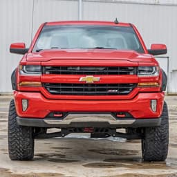 Främre och bakre skärmbreddare Rough Country Pocket Chevrolet Silverado 1500 2014-2019; Chevrolet Silverado 2500 2015-2019 - 12