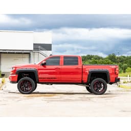 Främre och bakre skärmbreddare Rough Country Pocket Chevrolet Silverado 1500 2014-2019; Chevrolet Silverado 2500 2015-2019 - 13