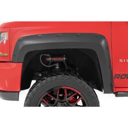 Främre och bakre skärmbreddare Rough Country Pocket Chevrolet Silverado 1500 2014-2019; Chevrolet Silverado 2500 2015-2019 - 4