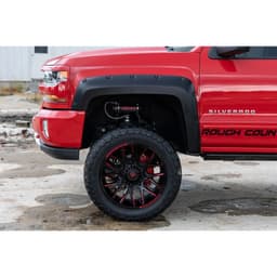 Främre och bakre skärmbreddare Rough Country Pocket Chevrolet Silverado 1500 2014-2019; Chevrolet Silverado 2500 2015-2019 - 7