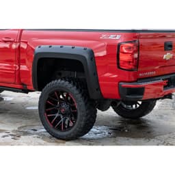 Främre och bakre skärmbreddare Rough Country Pocket Chevrolet Silverado 1500 2014-2019; Chevrolet Silverado 2500 2015-2019 - 9