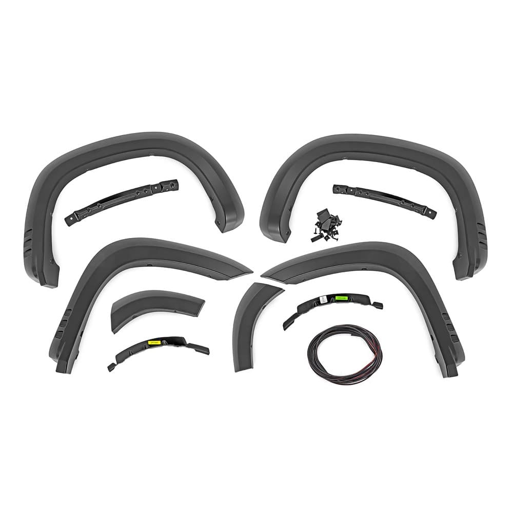Skärmbreddare Rough Country SF1 Chevrolet Silverado 1500 2019-2024; Chevrolet Silverado 1500 2025-present