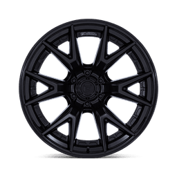 Fälg FC402 CATALYST Matte Black W/ Gloss Black Lip 17x9.0 ET1 - 2