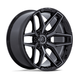 Fälg FLUX Gloss Black Brush Fc Gray Ddt 20x9 ET20