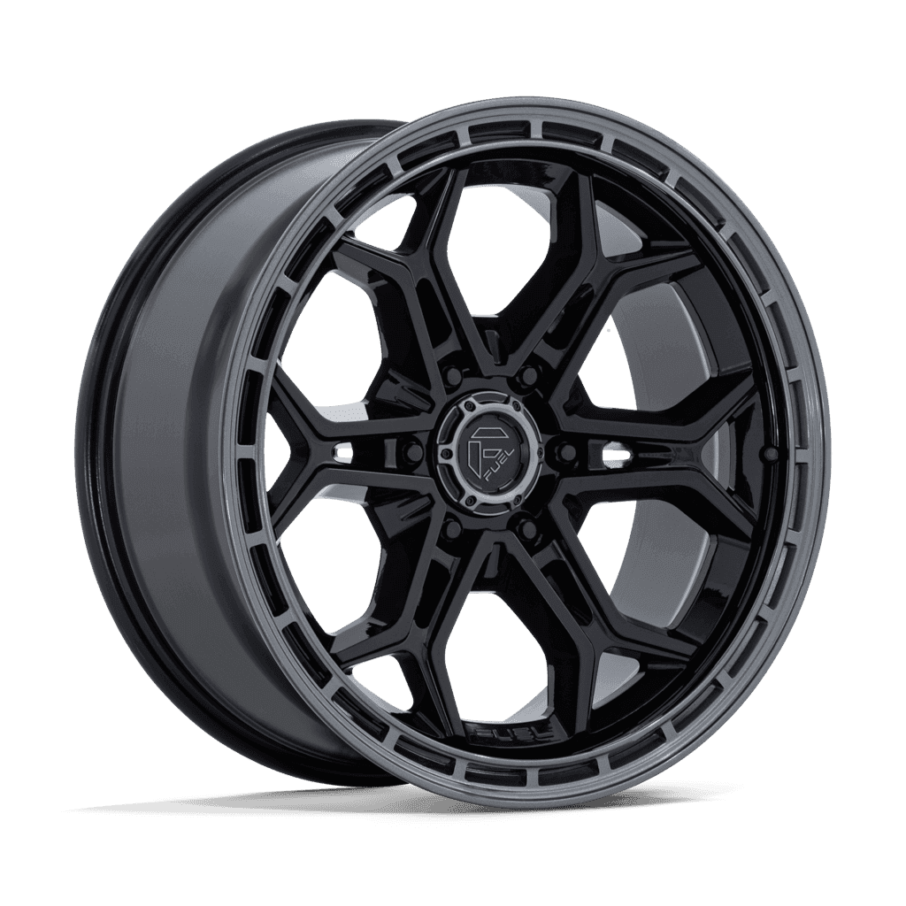 Fälg FC896 HEATHEN Gloss Black W/ Gloss Gunmetal Lip 20x9.0 ET20