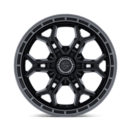 Fälg FC896 HEATHEN Gloss Black W/ Gloss Gunmetal Lip 20x9.0 ET20 - 2