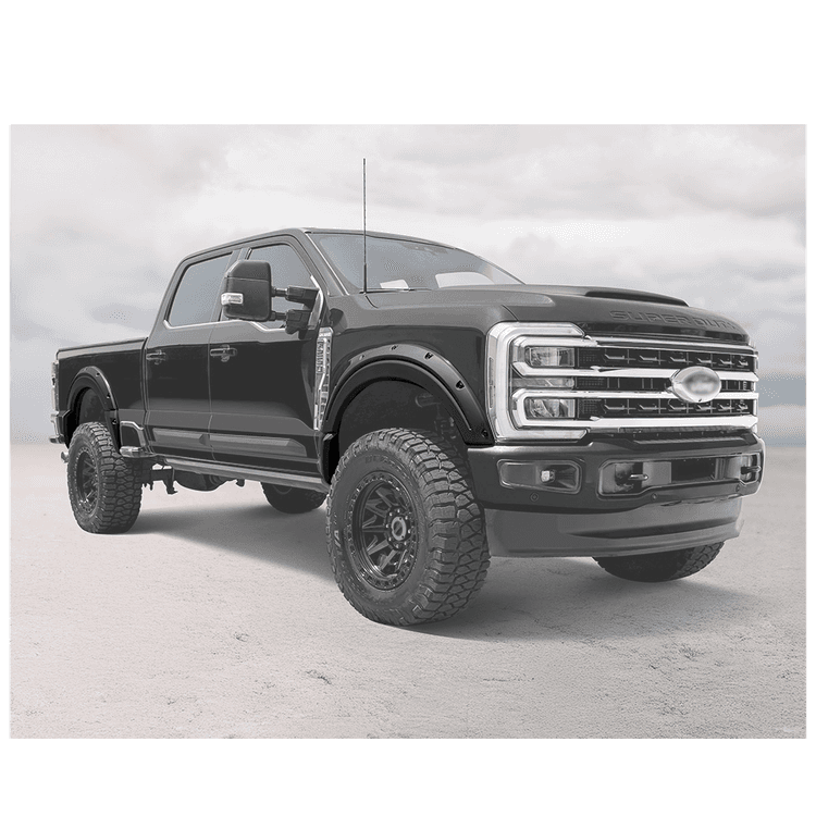 Främre och bakre skärmbreddare Air Design Super Bolt super crew cab 6,75' Ford F250 2023-present; Ford F350 2023-present