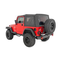 Sidesteps svart Rough Country - 2