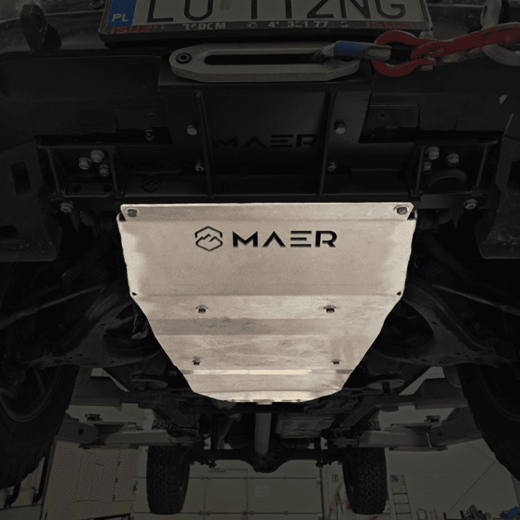 Aluminium engine och gearbox hasplåt MAER Isuzu D-Max III 2020-nu