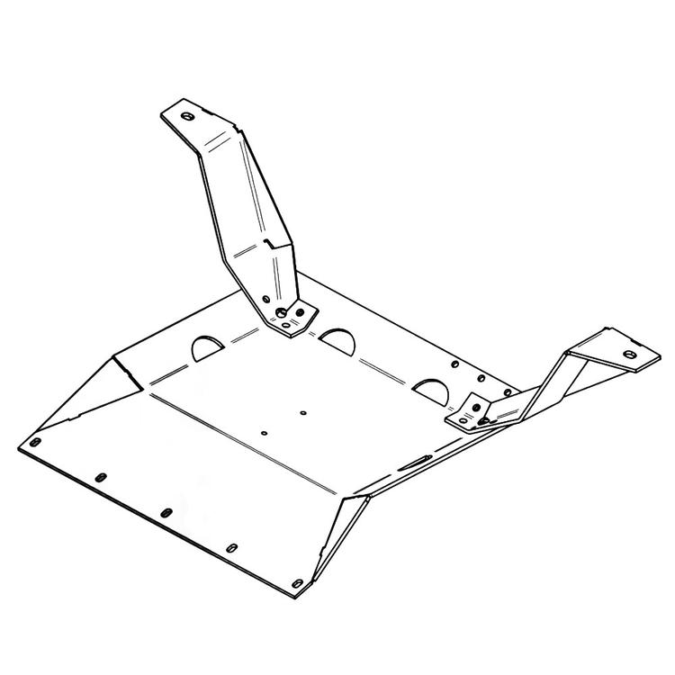 Aluminium Transfer Box hasplåt Heavy Duty MAER Mercedes Sprinter II (W906) 2006-2019