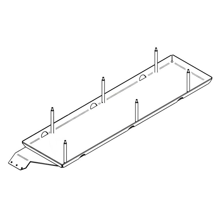 Aluminium fuel tank hasplåt MAER Mercedes Sprinter II (W906) 2006-2019