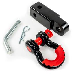 Dragkroksmonterat D-ringschackel stål OFD - 3