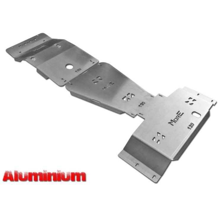 Aluminium hasplåt kit Diesel MorE 4x4 Toyota Prado 120 series 2002-2009