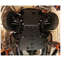 Aluminium hasplåt kit 3.0L MorE 4x4 Volkswagen Amarok I 2010-2023 - 3
